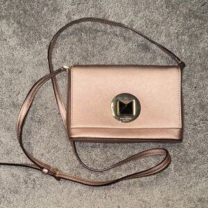 Kate Spade Metallic Bronze Crossbody Bag